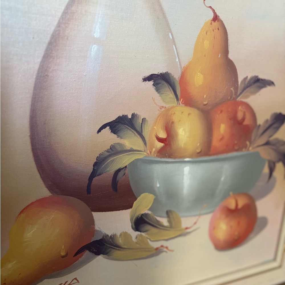 Vintage still life oil painting by Violette De Mazia - Picture 3 of 7